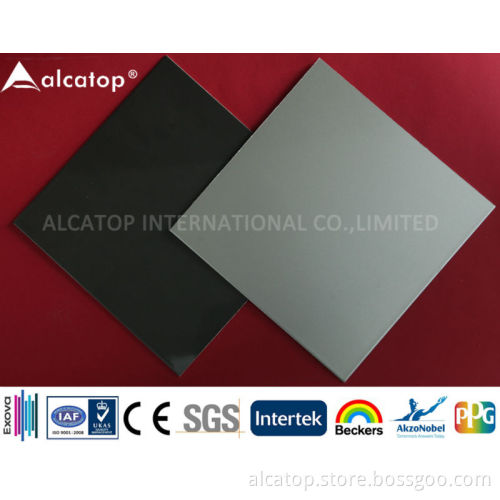 Exterior Wall PVDF Coated Fire Resistance Aluminum Composite Panel